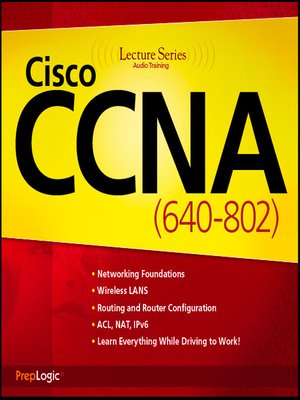 cover image of Cisco CCNA (640-802)